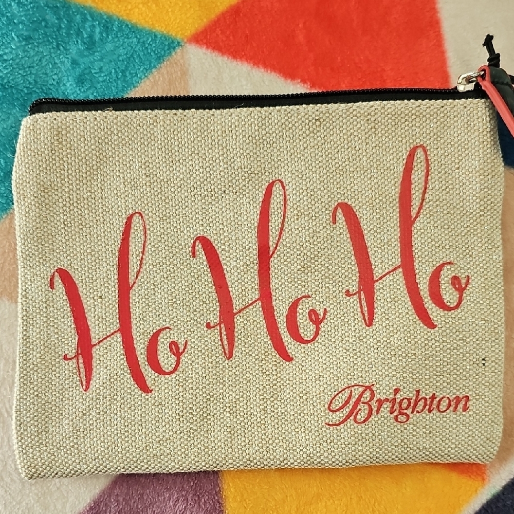 Brighton Festive Canvas Pouch